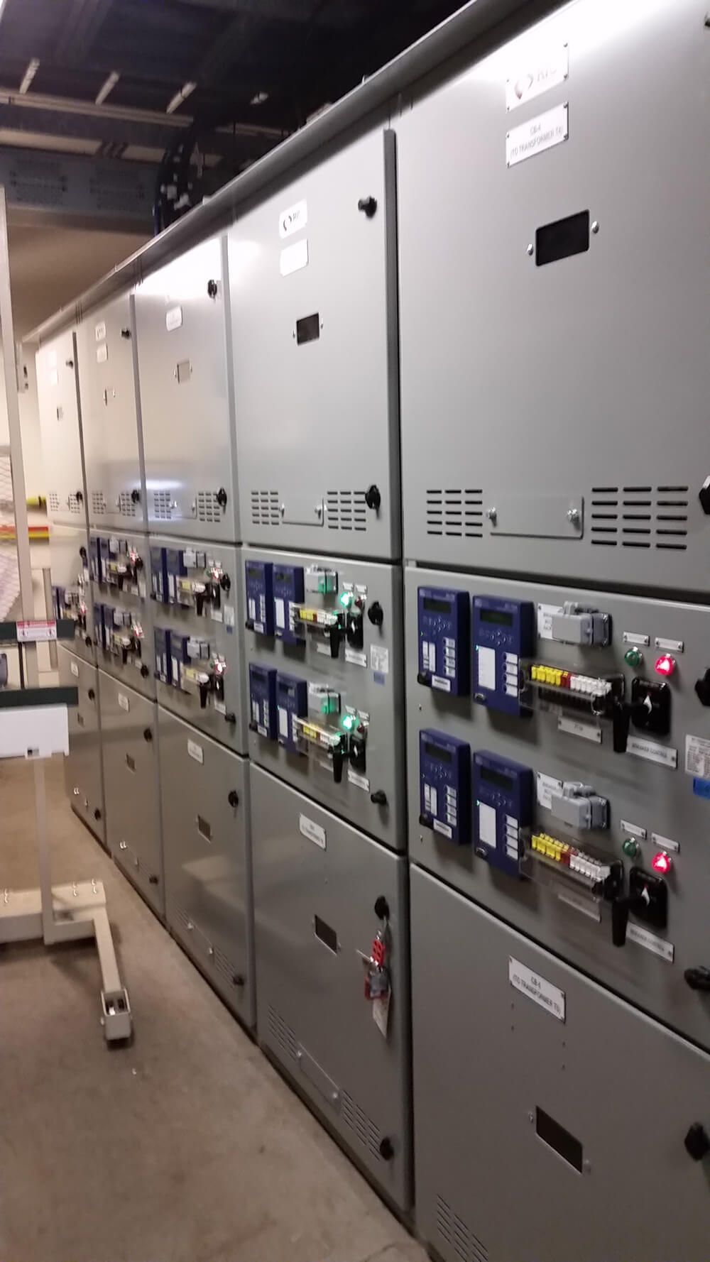 15kV Metal Clad Switchgear and Remote Control Panel Installed at Richardson Terminal