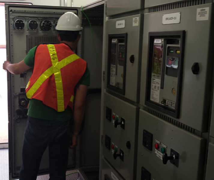 Commissioning 480V Low Voltage Switchgear in Victoria Shipyards