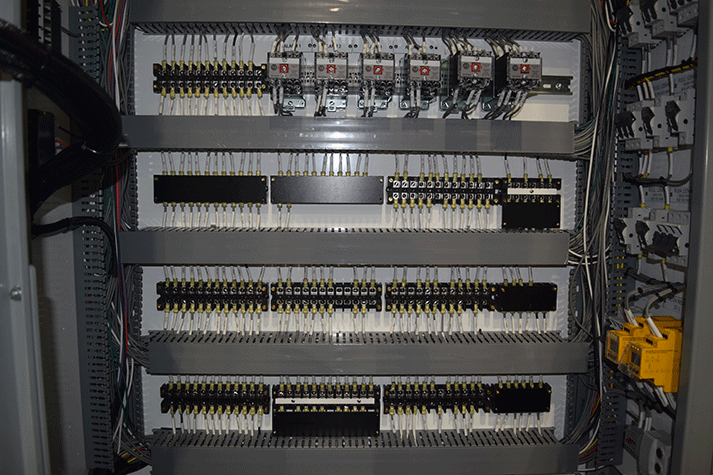 Internal View of Metal Clad Switchgear 15kV 1200A