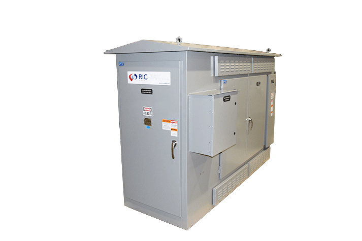 Side view of 480V 1600A Low Voltage Switchgear